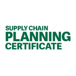 Supply Chain Planning Certificate